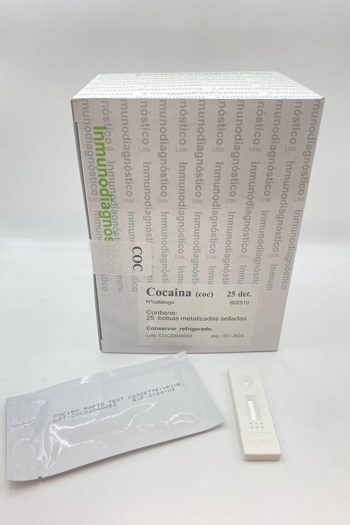 Test Cocaina - Inmunodiagnóstico