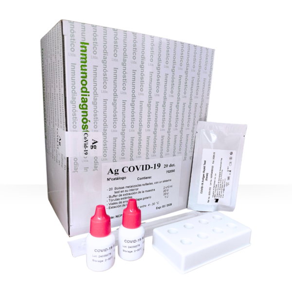 Kit Antígeno Covid-19 (Coronavirus) en muestras nasofaringeas