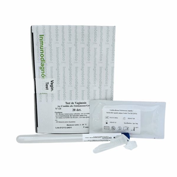 Test de Vaginosis para la detección de Candida albicans, Trichomonas vaginalis y Gardnerella vaginalis