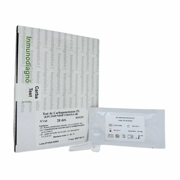 Test de Carbapenemasas K.N.I.V.O (KPC/NDM/IMP/VIM/OXA-48)